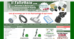 Desktop Screenshot of ilfollettaio.com